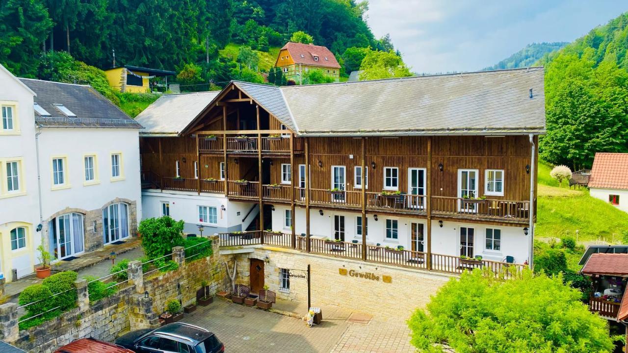 Hotel Erbgericht Bad Schandau Ngoại thất bức ảnh